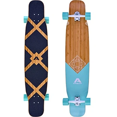 Abbildung von Dancer Longboard. 46 x 9.5 Zoll mit ABEC 9 Kugellager