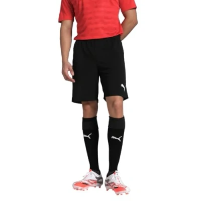 Abbildung von puma Teamrise MAND kurze Sporthose, Herren, Größe: 3XL, black white