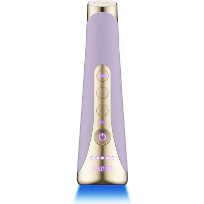 Abbildung von FAQ 101 Amethyst Radiofrequenz Gerät Gesicht RF &amp; 3 LED Therapie Straffung Gesichtsmassagegerät gegen falten Anti Aging Hautstraffung Red Light Therapy face