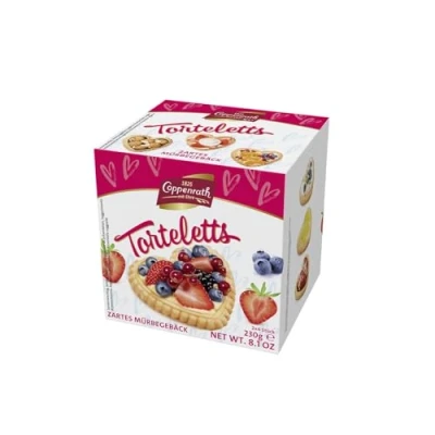 Abbildung von Coppenrath Torteletts zartes Mürbe Gebäck Herz (20 x 230 g)