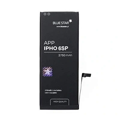 Abbildung von Bluestar Akku Ersatz kompatibel mit iPhone 6S Plus 2750 mAh Austausch Batterie Handy Accu APN 616 00042