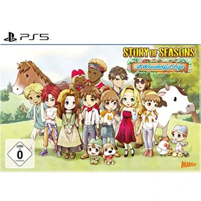 Abbildung von Wild River Story of Seasons: A Wonderful Life (Limited Edition) [PlayStation 5]