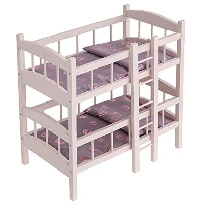 Abbildung von howa Puppenbett rainbow, Etagenbett teilbar inkl. Bettzeug
