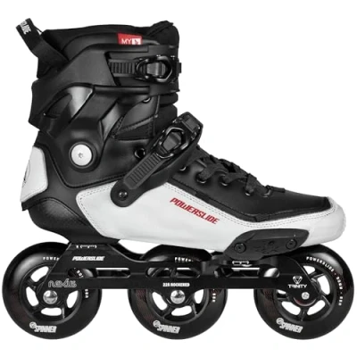 Abbildung von Powerslide Inline Skate Tau 90, für Urban, Freestyle und Fitness, Damen Herren