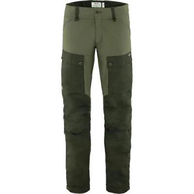 Abbildung von Fjällräven Trousers Outdoorhose, Herren, Größe: 48, Deep forest/laurel green