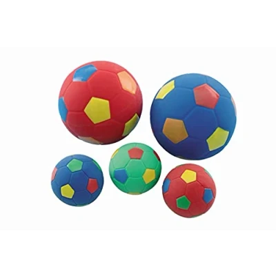 Abbildung von Nobby Latex Fußball, mehrfarbig 12 cm, 1 Stück