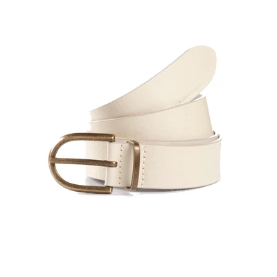 Abbildung von TOM Tailor Gürtel, Damen, Größe: 80, Off white uni