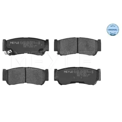 Abbildung von MEYLE 025 244 8816/W Bremsbelagsatz ORIGINAL Quality Hinterachse mit akustischer Verschleißwarnung Anti Quietsch Blech HYUNDAI: SANTA FE 2