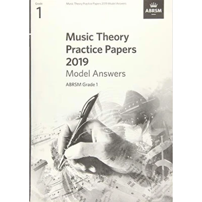 Abbildung von Music Theory Practice Papers 2019 Model Answers, ABRSM Grade 1 (Music Answers (ABRSM))