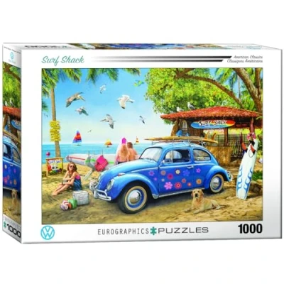 Abbildung von EUROGRAPHICS Puzzle VW Käfer SurfShack, 1000 Puzzleteile