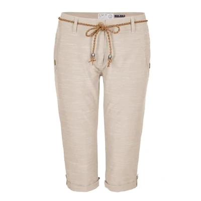 Abbildung von G.I.G.A. DX Damen GS 93 WMN PNTS Caprihose/Shorts mit Gürtel, Hellbeige, 42