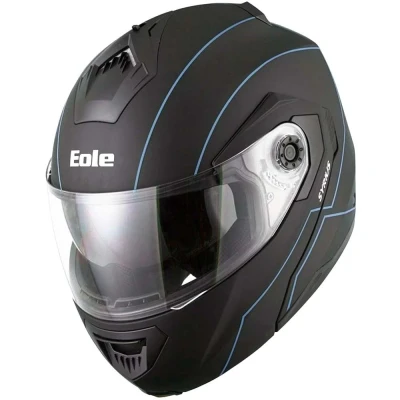 Abbildung von EOLE SYRIUSB004 Klapphelm blau/schwarz XL, 61 62 cm ECE 22.06