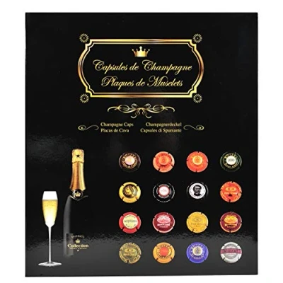 Abbildung von Exacompta Album für 64 Champagnerdeckel 29x32,5mm schwarz