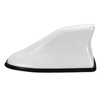 Abbildung von Viviance Universal Auto Shark Fin Dach Antenna Aerial Am Fm Radio Decorate Weiß