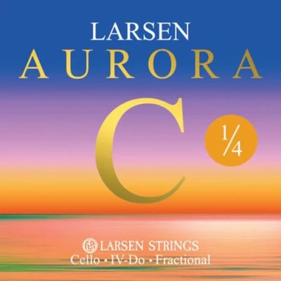Abbildung von LARSEN STRINGS Cello Saiten Aurora C 1/4 Medium