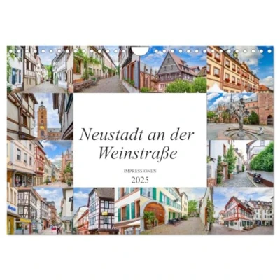 Abbildung von Neustadt an der Weinstraße Impressionen (Wandkalender 2025 DIN A4 quer), CALVENDO Monatskalender