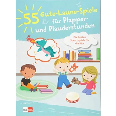Abbildung von 55 Gute Laune Spiele für Plapper und Plauderstunden: die besten Sprachspiele Kita