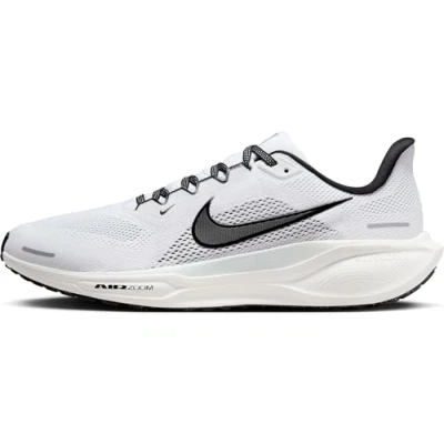 Abbildung von Nike Performance AIR ZOOM Pegasus 41 Laufschuh Neutral, Herren, Größe: 48.5, White/black/pure platinum/summit white Schuhe
