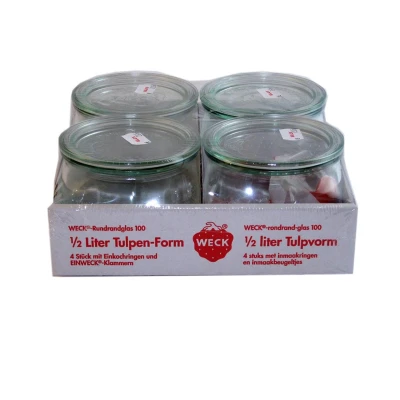 Abbildung von Weck 4er Set Tulpenglas 500 ml