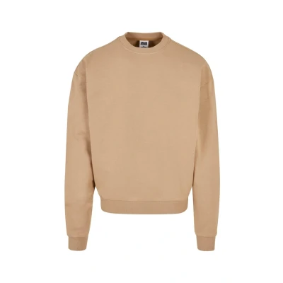 Abbildung von Urban Classics Ultra Heavy CREW Sweatshirt, Herren, Größe: XL, Unionbeige