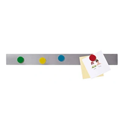 Abbildung von Franken Magnethaftleisten beschriftbar 5 cm x50 edelstahl