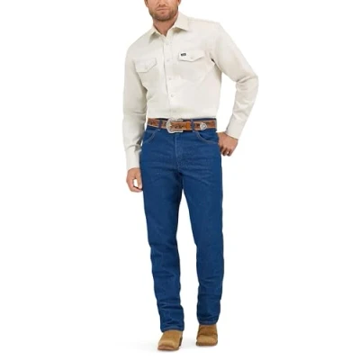 Abbildung von Wrangler Herren Ms71319 Button Down Shirts, Stone, XXL EU