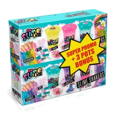 Abbildung von CANAL TOYS So Slime 3 Töpfe Plus Bonusgläser, Mehrfarbig, Einheitsgröße
