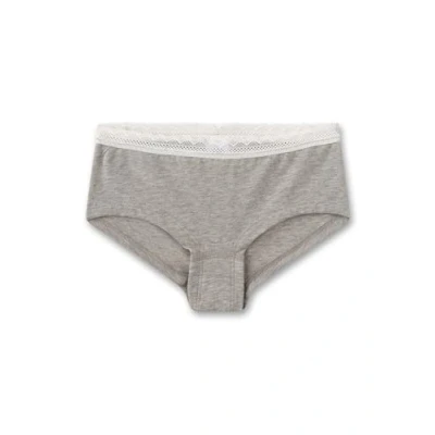 Abbildung von Sanetta Mädchen Cutbrief Grau Hochwertige und nachhaltige Unterhose für aus Baumwolle. Unterwäsche 176