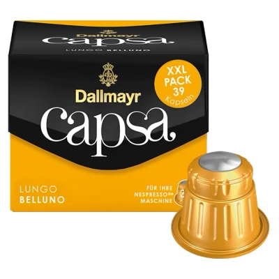 Abbildung von Dallmayr capsa Lungo Belluno XXL Pack, 39 Kapseln, 0.2184 von FROG.coffee