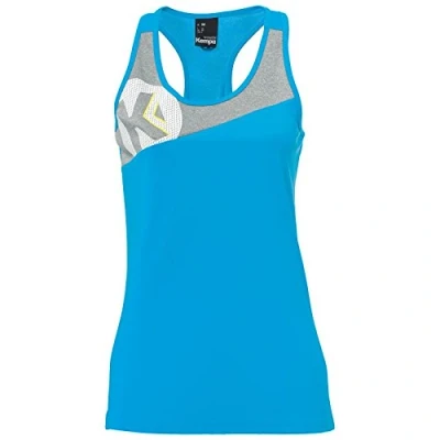 Abbildung von Kempa Herren Core 2.0 Singlet, blau/Dark grau melan, XS