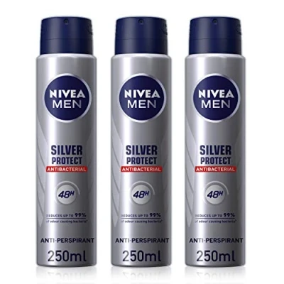 Abbildung von Nivea Men Silver Protect Herrenspray, 250 ml