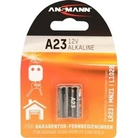 Abbildung von ANSMANN Alkaline Batterie A23/LR23 12V insbesondere für Garagentor Fernbedienungen mit langer Haltbarkeit Zusätzlich auch Taschenrechner, Waagen, Uhren und Autoschlüssel