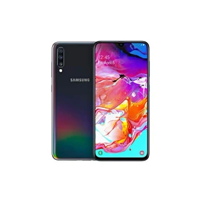 Abbildung von Samsung Galaxy A70 Smartphone (17.0cm (6.7 Zoll) 128GB interner Speicher, 6GB RAM, Dual SIM, Blau) Deutsche Version