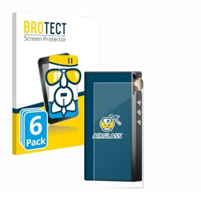 Abbildung von BROTECT Schutzglas für Cayin N3 Ultra (6 Stück) Schutzfolie Panzer Folie Glas [Extrem Kratzfest 9H, Anti Fingerprint, Transparent]