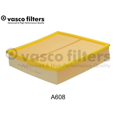 Abbildung von DAVID VASCO A608 Luftfilter rechteckig Filtereinsatz OPEL: Omega B Caravan, Limousine