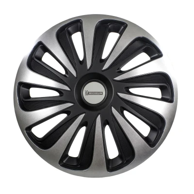 Abbildung von Michelin 009122 Radblenden 15 schwarz/silber
