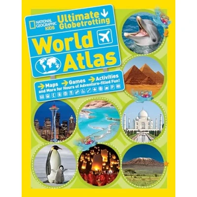 Abbildung von National Geographic Kids Ultimate Globetrotting World Atlas: Maps, Games, Activities, and More for Hours of Adventure filled Fun!