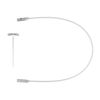 Abbildung von CHIAOGOO Twist SWIV360 Stahl Silber (Groß, 20cm) Austauschbares Kabel 1 Set