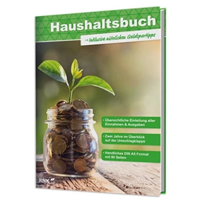 Abbildung von RNK Verlag Formularbuch Haushaltsbuch DIN A5 80 Seiten
