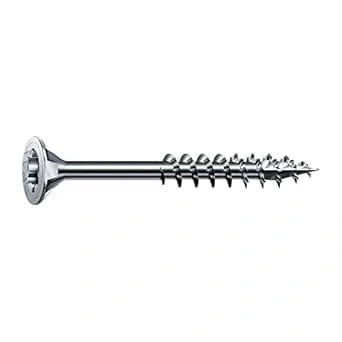 Abbildung von SPAX Universalschraube, 5 x 50 mm, 90 Stück, Teilgewinde, Senkkopf, T STAR plus T20, 4CUT, WIROX A9J 8000000276958