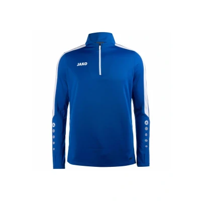 Abbildung von JAKO Power ZIP Langarmshirt, Herren, Größe: Medium, Royal