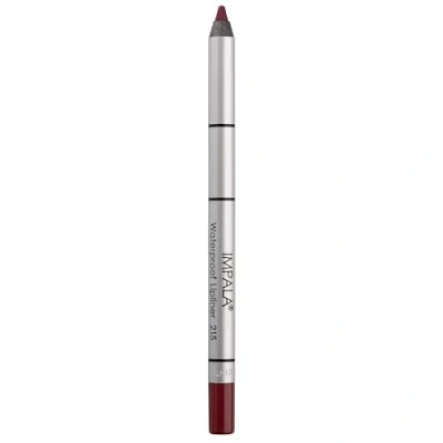 Abbildung von IMPALA Wasserdichter Cremelippenstift in Bordeaux 215 Dauerhafter Lippenkonturenstift Lippenstift Lang anhaltender Volumeneffekt