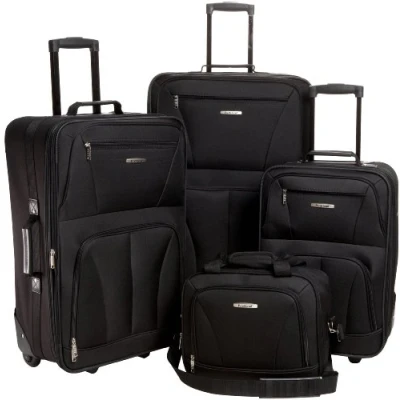 Abbildung von Rockland Jungle Softside Handgepäck Set, Schwarz, Einheitsgröße, Journey Set