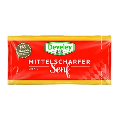 Abbildung von DEVELEY Mittelscharfer Senf, 200er Pack (200 x 15 ml)