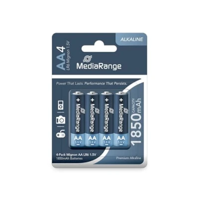 Abbildung von MEDIARANGE Premium Batterien Alkaline AA LR6 1.5V 4 pack