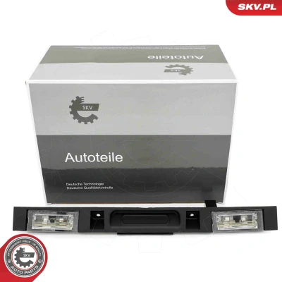 Abbildung von ESEN SKV 96SKV249 Heckklappengriff schwarz BMW: X3 (E83) 3.0 sd, 2.0 2.5 i, d, xDrive20i 2.0, xDrive18d xDrive35d