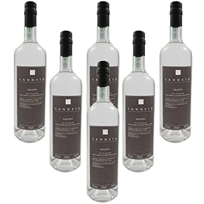Abbildung von Grappa di Vinacce von Nobile Az.Agr. Canneto (6 Flaschen 70 cl.)