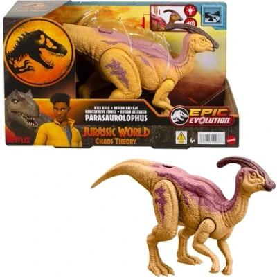 Abbildung von Mattel® Spielfigur Mattel HTK75 Jurassic World Wild Roar Parasaurolophus, mit Sound
