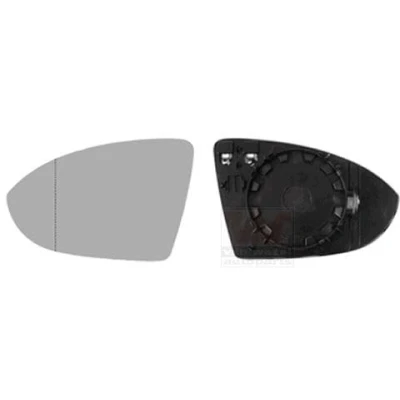 Abbildung von VAN WEZEL 5766837 Außenspiegelglas links VOLKSWAGEN: Golf 7 Schrägheck, Variant, Alltrack kfzteile, kfzteile24, bandel online, bandel,