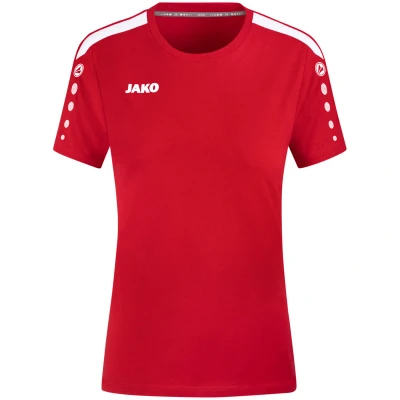 Abbildung von JAKO Fussball TEAM Sport Power Tshirt, Damen, Größe: 42, Rotweiss